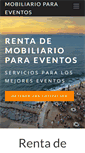 Mobile Screenshot of mobiliarioparaeventos.mx